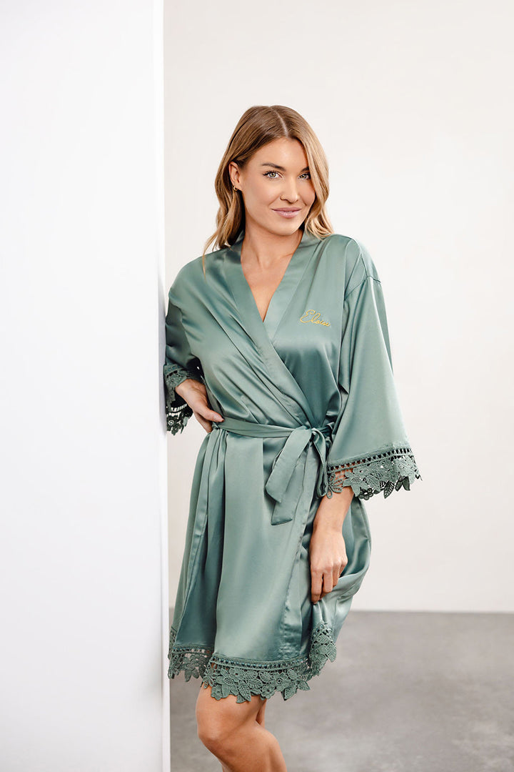 Peony Lace Robes