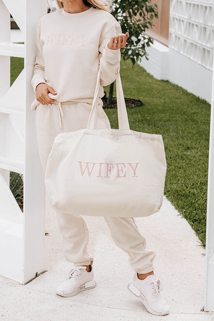 WIFEY Extra Large Tote