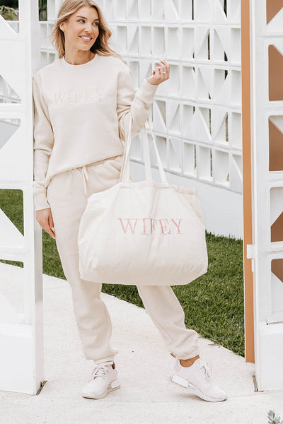 WIFEY Extra Large Tote