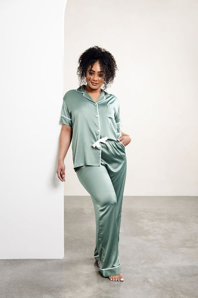 Luna Short Sleeve & Pant Bridesmaid Pyjamas